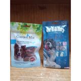 Gardenmix Somonlu Yuvarlak Köpek Ödülü 75 Gr+2 Paket (8 Adet) Creamy Ton Balık&Karidesli Köpek Ödülü 4X15 Gram