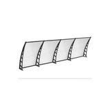 GARDENPLAST COSMOS Kapı Pencere Üstü Pratik Sundurma 105X480 - Şeffaf