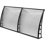 Gardenplast COSMOS Şeffaf Kapı Pencere Üstü Pratik Sundurma 105X240 Polikarbonat Malzemeden Dayanıklı