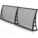 Gardenplast Lotus 70x240 Şeffaf Kapı Pencere Üstü Pratik Sundurma