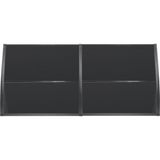 Gardenplast Lupın Siyah Kapı Pencere Üstü Sundurma 105X240 Polikarbonat Malzeme ile Dayanıklı