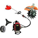 Gardenpro 520D Benzin Motorlu Tırpan + Baseh Çapalama Aparatı - 123