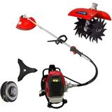 Gardenpro 520D Benzin Motorlu Tırpan + Baseh Çapalama Aparatı 2+2 - 123