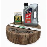 Gardenpro Zomax 5010-5020-5030-4620 Motorlu Testere Kılavuzu, Zinciri - 3 Lt Yağ