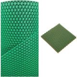 Gardenya Karmaşık Kaydırmaz Pvc Paspas Z Mat Yıldız Iç - Dış Tüm Islak Zemin - 90 x 900 cm - Yeşil
