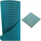 Gardenya Karmaşık Kaydırmaz Pvc Paspas Z Mat Yıldız Iç - Dış Tüm Islak Zemin - 90 x 950 cm - Turkuaz