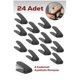 Gardino Home 24 lü Ayarlanabilir Ayakkabı Rampası Yükseklik Ayarlı Ayakkabı Düzenleyici Dolap İçi Organizer