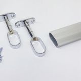 Gardırop Elbise Askı Borusu Alüminyum Dolap Borusu 30 cm 120 cm Arası (40 cm)