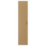 Gardırop kapağı, meşe kaplama, 50x229 cm, menteşesiz
