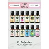 Gardone 12'li Uçucu Buhurdanlık Yağı Difizör Esans Hava Nemlendirici Sihirlli Küre Kokusu Oda Kokusu 12x10ml
