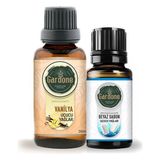 Gardone 30 ml Vanilya Uçucu Buhurdanlık Koku Yağı, 10 ml Beyaz Sabun Yağı Hediyeli