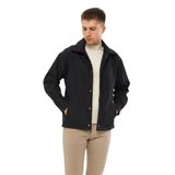 GAREN Erkek Baharlık Softshell Mont Ceket - Konforlu ve Dayanıklı Erkek Modası -MM-21112-SİYAH-M