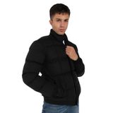 GAREN Erkek Regular Fit Su İtici Rüzgar Geçirmez Siyah Mont | Waterproof Çimalı Trend Mont | Soğuk Havalarda -20°C'ye Kadar Koruma-MM-119-SİYAH-XL