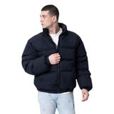 GAREN Erkek Siyah Oversize Bomber Su Geçirmez Mont | Waterproof -20°C Dayanıklı-MM-555-SİYAH-S
