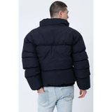 Garen Erkek Siyah Oversize Bomber Su Geçirmez Waterproof Mont Kaban - L