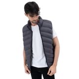 GAREN Erkek Su Geçirmez Şişme Yelek - Hafif ve Dayanıklı, Su İtici Özellikli, Fermuarlı Kapama - Waterproof-MM-288-ANTRASİT-M