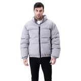 GAREN Unisex Yağmur ve Rüzgar Geçirmez Oversize Bomber Mont Ceket | Waterproof Kaban MM-153 | -20°C'ye Kadar Dayanıklı-MM-153-GRİ-M