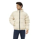 GAREN Unisex Yağmur ve Rüzgar Geçirmez Oversize Bomber Mont Ceket | Waterproof Kaban MM-153 | -20°C'ye Kadar Dayanıklı-MM-153-KREM-XL