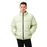 GAREN Unisex Yağmur ve Rüzgar Geçirmez Oversize Bomber Mont Ceket | Waterproof Kaban MM-153 | -20°C'ye Kadar Dayanıklı-MM-153-SU YEŞİLİ-L
