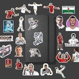 Gareth Bale Futbol Sticker Paketi/Bullet Journal Defter Çıkartma Ajanda Laptop Etiket