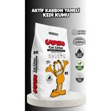 Garfield Aktif Karbon Taneli Topaklaşan Süper Premium Bentonit Kedi Kumu 20 Lt