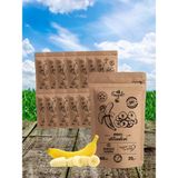 Gargalı 15 Paket Freeze Dried Muz Meyve Cipsi Sağlıklı Gıda Dondurularak Kurutulmuş Muz Kurusu 20 gr. - 300 gr
