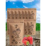 Gargalı Sağlıklı Gıda Dondurularak Kurutulmuş Çilek Kurusu 15'li ( Freeze Dried Meyve Cipsi ) - 225 gr