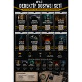 Gargamel 8’li Dedektif Dosyası Seti | Dava Çözme ve Cinayet Araştırma Oyunları