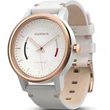 Garmin 010-01597-11Move Classic - Ww, White With Deri Band (Cerated Refurbished)