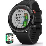 Garmin 010-02200-00 Approach S62 Seramik Bezel With Black Silikon Band Gps Golf Watch | Resmi Abd Ortak Modeli | Sche With 1 Yr Cps Geliştirilmiş Koruma Paketi