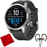 Garmin 010-02539-00 Fenix 7S Smartwatch, Deco Gear Manyetik Kablosuz Sport Earbuds Ve Deco Gear Microfiber Temizlik Kumaşı