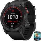 Garmin 010-02541-00 Fenix 7X Solar Smartwatch Slate Gray İle 2 Yr Cps Geliştirilmiş Koruma Paketi