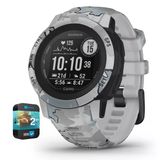 Garmin 010-02563-13 Instinct 2S Rugged Open Smartwatch Camo Edition Mist Camo | Resmi Abd Ortak Modeli | Grafik İle Premium 2Yr Cps Geliştirilmiş Koruma Paketi