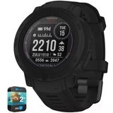 Garmin 010-02627-13 Instinct 2 Solar Smartwatch Taktik Edition Black Sche İle Premium 2Yr Cps Geliştirilmiş Koruma Paketi