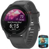 Garmin 010-02641-00 Forerunner 255 Gps Smartwatch Slate Gray | Resmi Abd Ortak Modeli | Sche With 2 Yr Cps Geliştirilmiş Koruma Paketi
