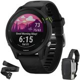 Garmin 010-02641-20 Forerunner 255 Music Gps Smartwatch Black Sche Heart Rate Monitor- Xs-S Ve Deco Essentials Sling Backpack Usb Şarj Su Yalıtım Su Yalıtım Suları Su Yalıtım Su Yalıtım Suları