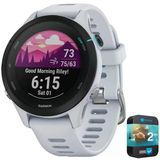 Garmin 010-02641-21 Forerunner 255 Music Gps Smartwatch Whitestone | Resmi Abd Ortak Modeli | Sche With 2 Yr Cps Geliştirilmiş Koruma Paketi