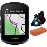 Garmin 010-02694-00 Edge 540, Kompakt Gps Bisiklet Bilgisayarı, Antrenman Soğutma Spor Havlusu ve Deco Essentials Giyilebilir Işyeri Seyahati Içeren Yalnızca Cihaz Paketi ...