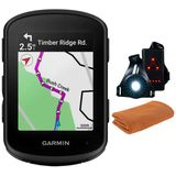 Garmin 010-02695-00 Edge 840, Compact Gps Bisiklet Bilgisayarı, Cihazı Sadece | Resmi Abd Ortak Modeli | Spor Havlusu + Deco Essentials Wearable Commuter Front Ve Arka Güvenlik Işıkları