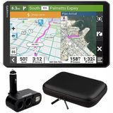 Garmin 010-02748-00 Rv 895 8" Rv Gps Navigator | Resmi Abd Ortak Modeli | Sche With Deco Gear Dual Dc12v/24V Elektronik Çok İşlevli Araba Soket Ve Deco Gear Hard Shell Eva Case