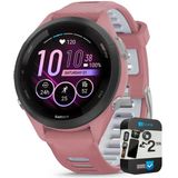 Garmin 010-02810-05 Forerunner 265S Gps Smartwatch Light Pink/Whitestone | Resmi Abd Ortak Modeli | Sche With 2 Yr Cps Advancedd Protection Pack