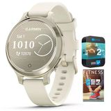 Garmin 010-02891-00 Lily 2 Active Smartwatch Ay Gold With Bone Silikon Band Sche With Tech Smart Usa Fitness & Wellness Suite Ve 2 Yr Cps Geliştirilmiş Koruma Paketi