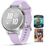 Garmin 010-02891-01 Lily 2 Active Smartwatch Silver With Mor Jasmine Silikon Band Sche With Tech Smart Usa Fitness & Wellness Suite Ve 2 Yr Cps Geliştirilmiş Koruma Paketi