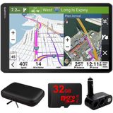 Garmin 010-02926-00 Dezl OTR1020 10" Gps Kamyon Navigatörü, Özel Kamyon Yönlendirme, Uydu Görüntüleri | Resmi Abd Ortak Modeli | Sert Çantalı Paket...