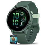 Garmin 010-02985-02 Vıvoactıve 6 Health And Fitness Gps Smartwatch Jasper Green With Silikon Band Sche With 2 Yr Cps Geliştirilmiş Koruma Paketi