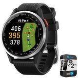 Garmin 010-03009-01 Yaklaşım S44 Gps Golf Smartwatch, Gümüş Alüminyum Bezel 2 Yr Cps Geliştirilmiş Koruma Paketi