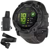 Garmin 010-03020-00 Instinct 3 50Mm Açık Gps Smartwatch, Amoled, Black Band Sche With Hrm 200 Heart Rate Monitor True Heart Rate & Hrv Data (Xs-S) & Deco Essentials Sling Backpack
