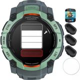 Garmin 010-03020-01 Instinct 3-50 Mm Açık Gps Smartwatch Amoled Neo Tropic With Twilight Band Sche With Silikon Dust Cover 3 Pack, Ekran Koruyucu Ve