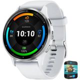 Garmin 010-N2784-00 Venu 3 Sağlık Fitness Gps Smartwatch Silver Bezel/Whitestone Band (45Mm) Refurbished Sche İle 2 Yr Cps Geliştirilmiş Koruma Paketi