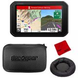 Garmin 7 " Rv 785 Navigator With Built-İn Dash Cam (010-02228-00) And Traveler Sche With Deco Gear 7" Hard Eva Case, Kiloed Gps Dash Mount Ve Microfiber Temizlik Kumaş Kumaşı